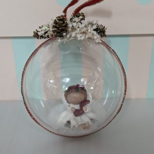 Rosebud Babies White Angel Ornament NO BOX
