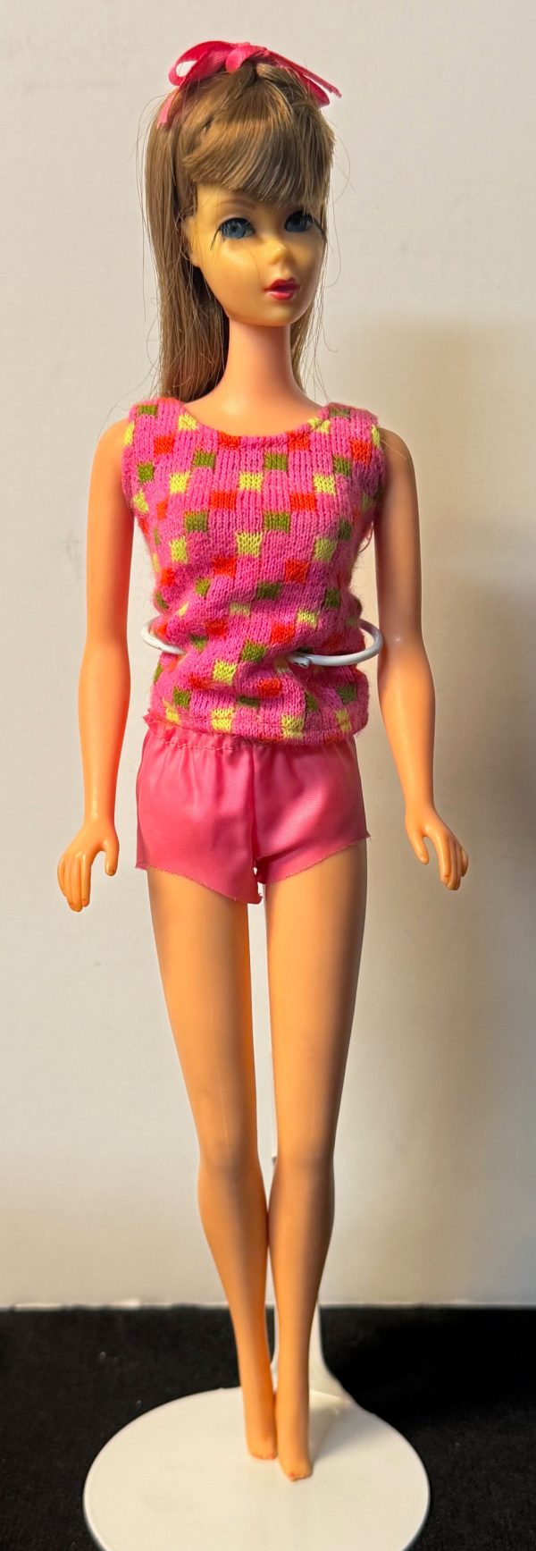 #1160 Vintage TNT Barbie Brunette in Original Swimsuit