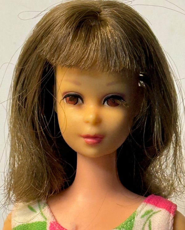 #1130 Vintage Francie Doll 2nd Issue Brunette in Original Swimsuit - Image 2