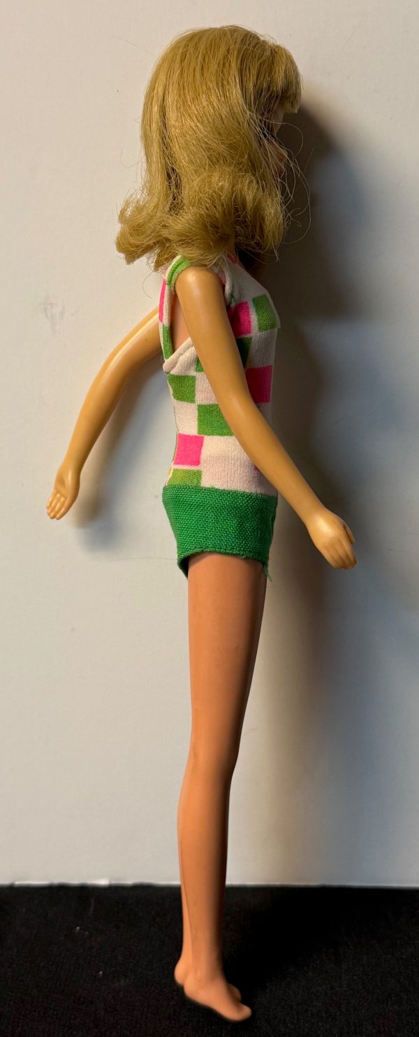 #1130 Vintage Francie Doll 2nd Issue Blonde in Original Swimsuit - Image 4