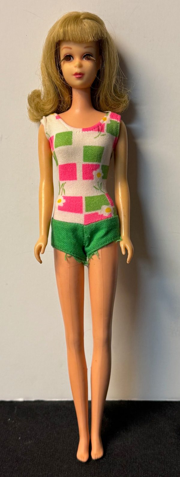 #1130 Vintage Francie Doll 2nd Issue Blonde in Original Swimsuit