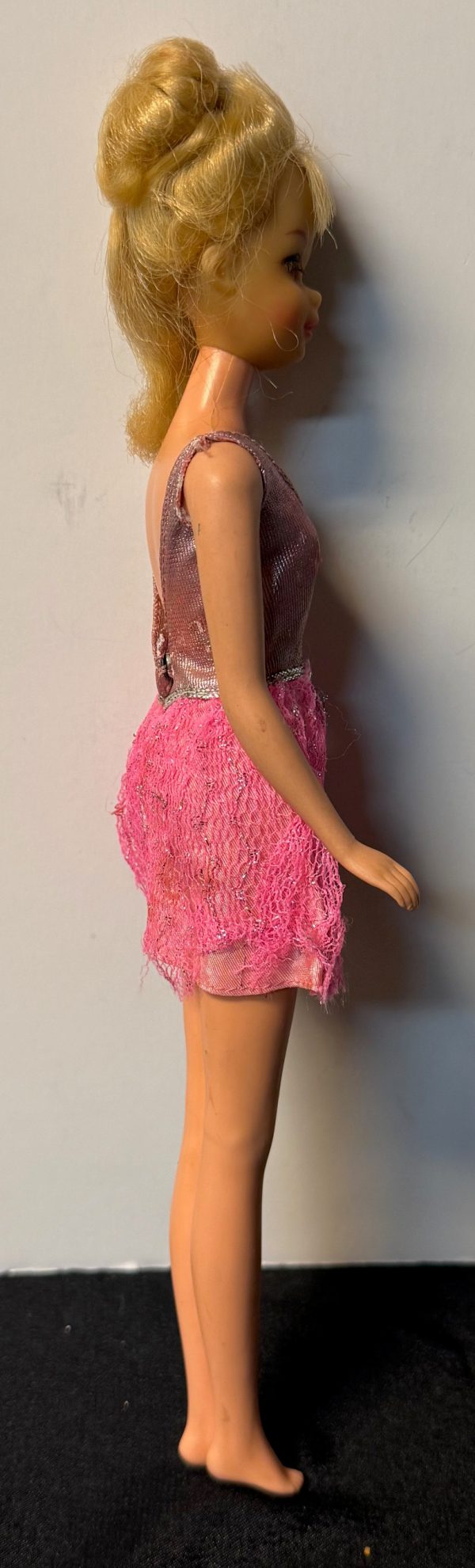 #1129 Vintage Growin Pretty Hair Francie Doll in Original Dress - Image 3