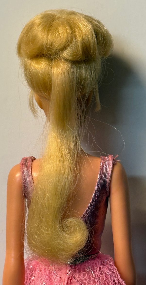 #1074 Vintage Growin Pretty Hair Francie Doll 2nd Issue in Original Dress - Image 5