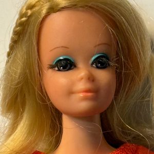 #1156 Vintage Live Action PJ Doll in Partial Outfit