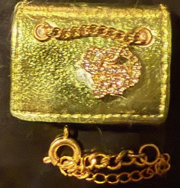 Integrity Green Purse w/Gold Chain Strap for 12" Dolls
