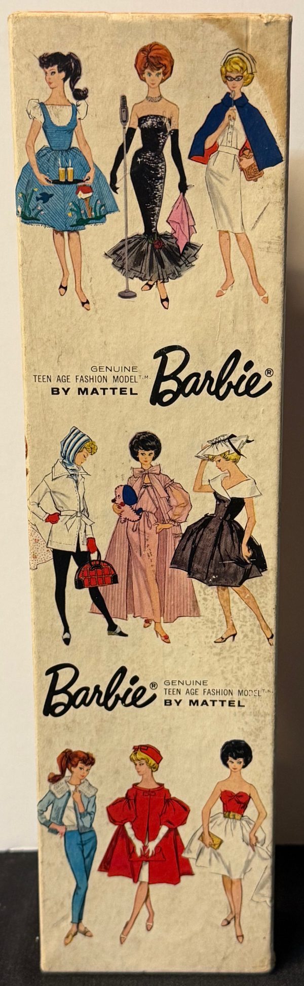 #850 Vintage Bubble Cut Barbie Blonde MIB - Image 4