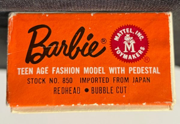 #850 Vintage Bubble Cut Barbie Titian/Redhead MIB - Image 8