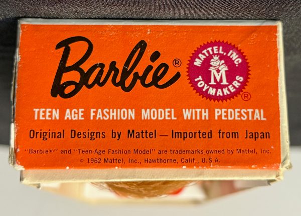 #850 Vintage Bubble Cut Barbie Titian/Redhead MIB - Image 7
