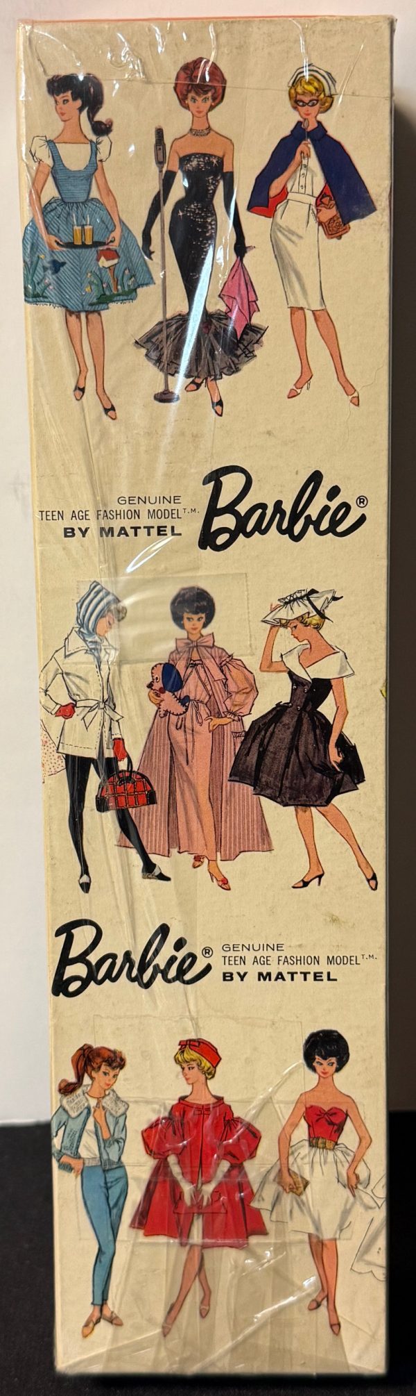 #850 Vintage Platinum Swirl Ponytail Barbie MIB - Image 4