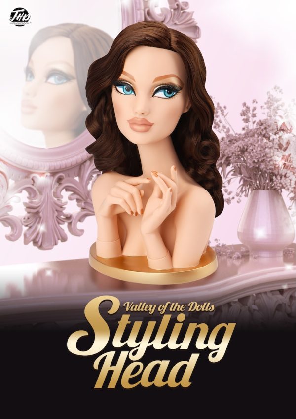 JHD FashionDoll Valley of the Dolls Styling Head Basic Model: Palm Beauty PRE-ORDER - Image 4