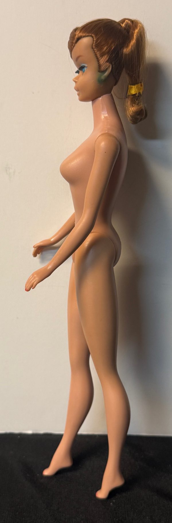 Vintage #850 Swirl Ponytail Barbie Redhead NUDE - GREEN EAR - Image 6