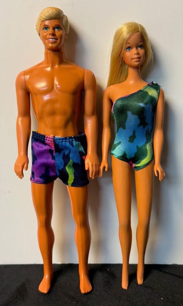 Vintage Malibu Ken and Barbie Dolls