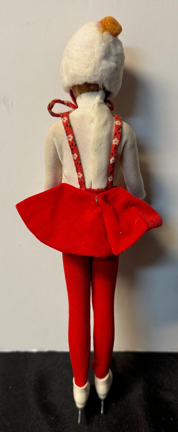 Vintage #950 SL Skipper Titian Doll Dressed in #1908 Skating Fun (Cut Hair) - Image 3