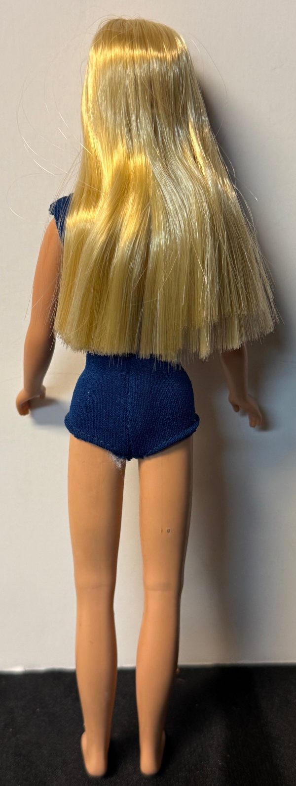 Vintage #1030 Bent Knee Skipper Doll Blonde in Original Swimsuit - Image 3
