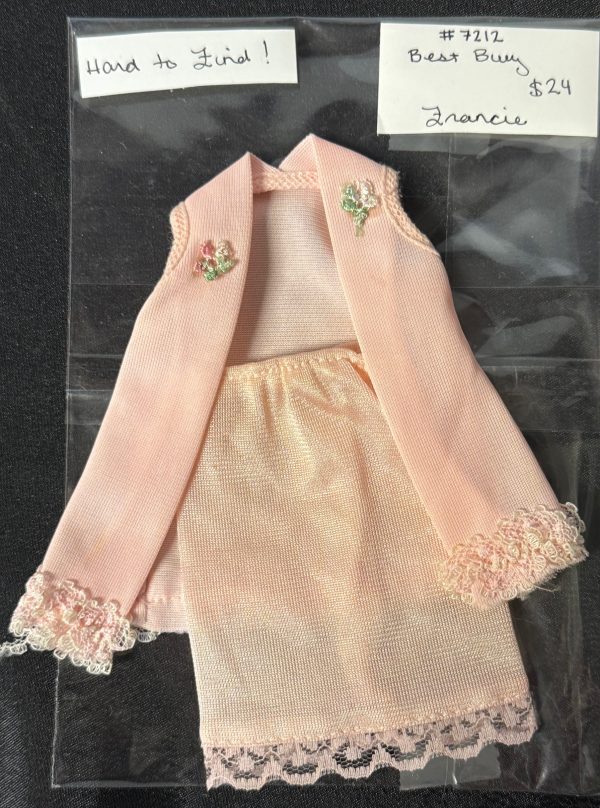 #7212 Vintage Francie Pink Slip & Top (Best Buy Exclusive)