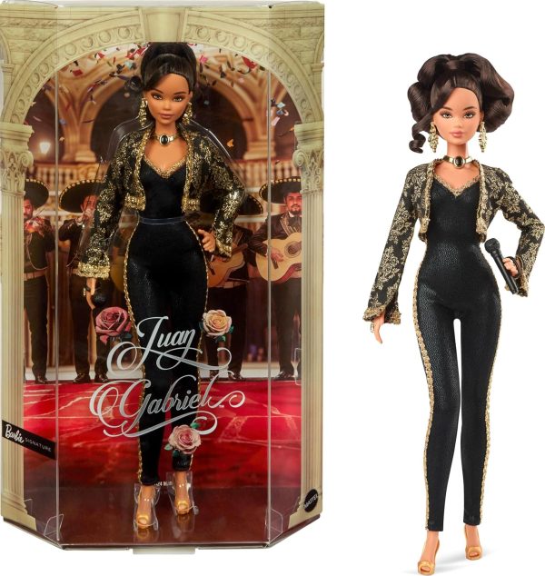 Barbie Signature Juan Gabriel Collectible Doll in Chic Black and Gold Suit NRFB in Shipper NEW