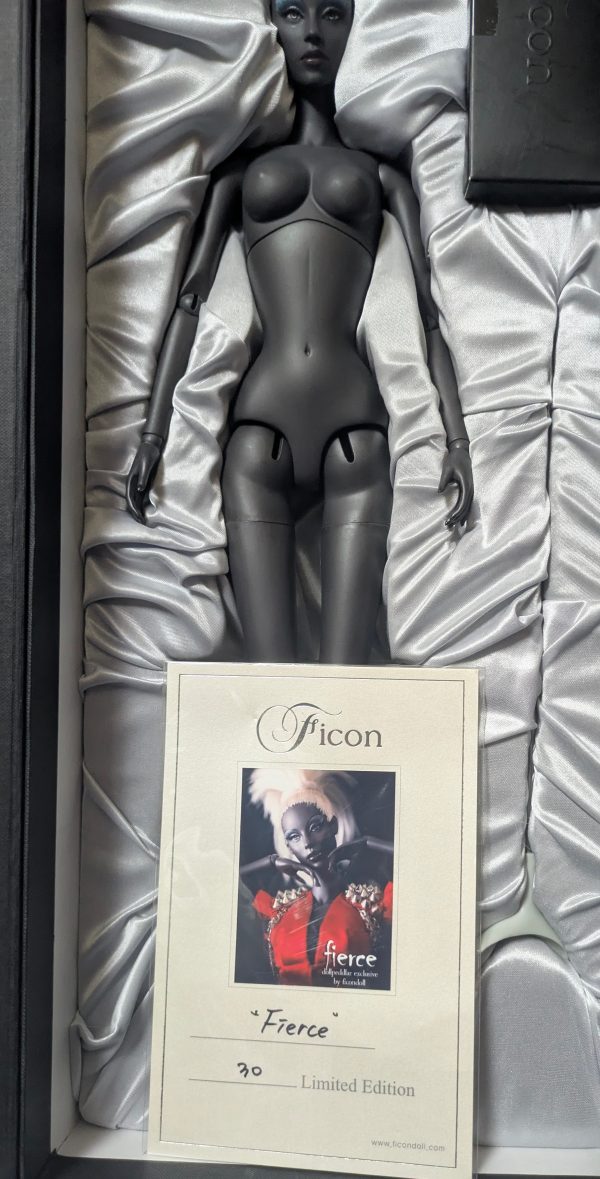 Ficon Fierce 16" resin ball jointed fashion doll. All Original   NUDE MIB - Image 3