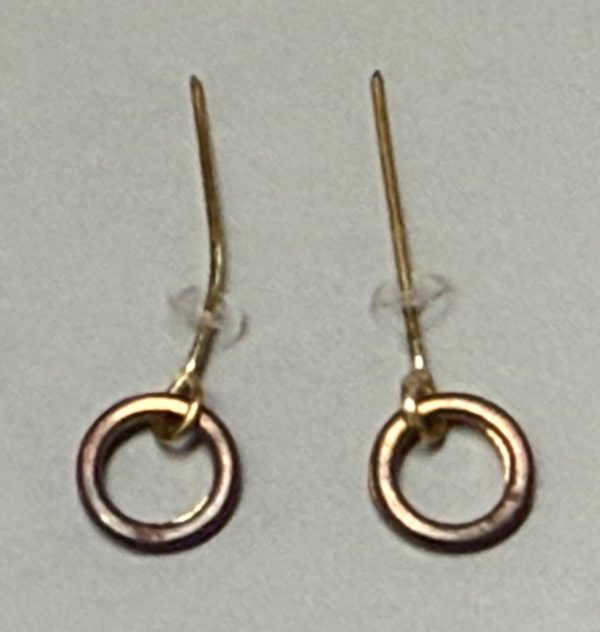 Vintage Barbie Hoop Earrings