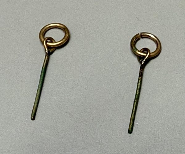 Vintage Barbie Hoop Earrings