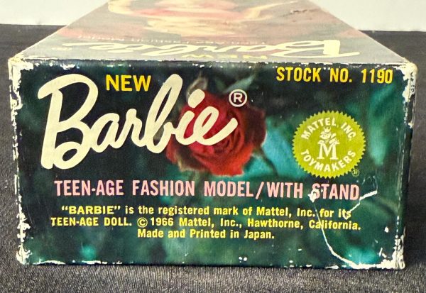 #1190 Vintage Standard Barbie Blonde Hair MIB - Image 8