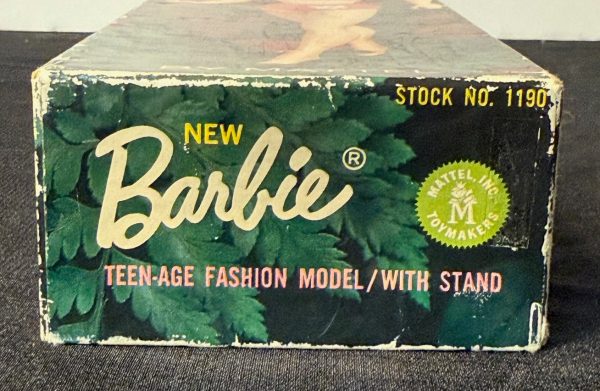 #1190 Vintage Standard Barbie Blonde Hair MIB - Image 9