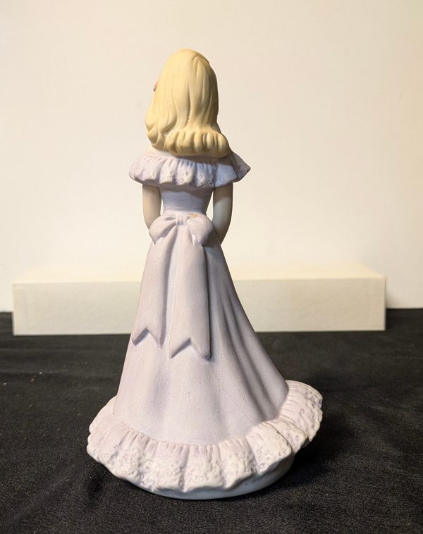1981 Enesco Growing Up Girl 16th Birthday Figurine - Image 4