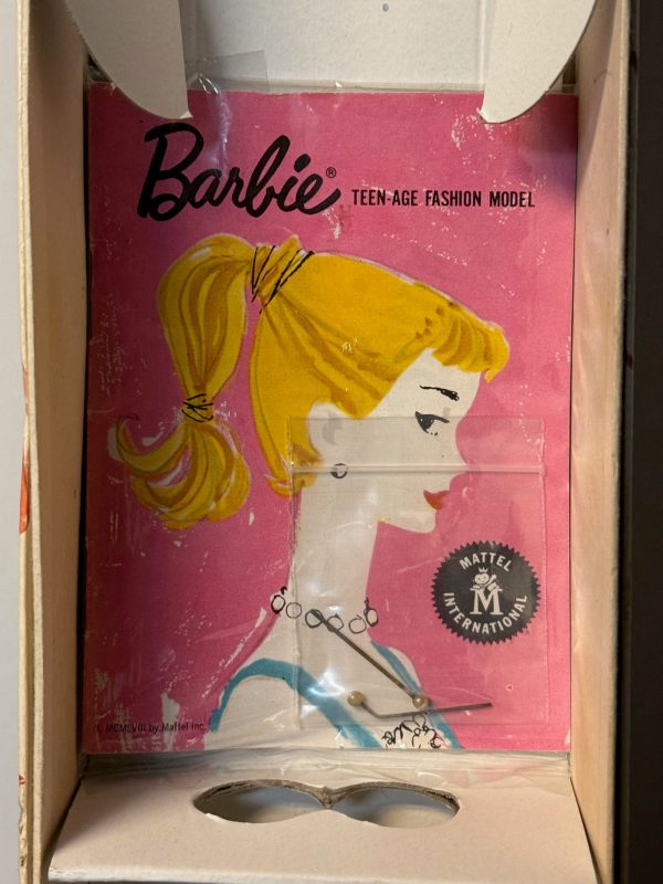 #850 Vintage #3 Blonde Ponytail Barbie MINT IN BOX - Image 7