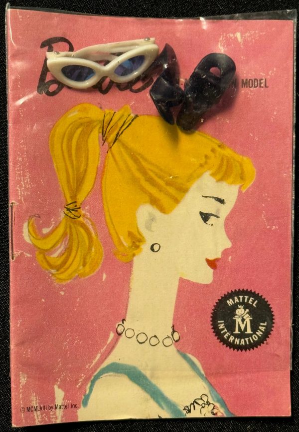 #850 Vintage #1 Ponytail Barbie Brunette Mint in Box - Image 12