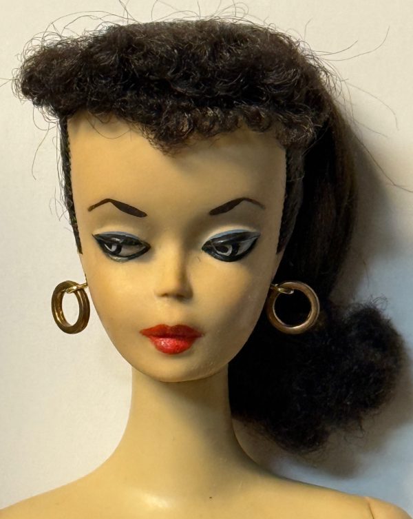 #850 Vintage #1 Ponytail Barbie Brunette Mint in Box - Image 3