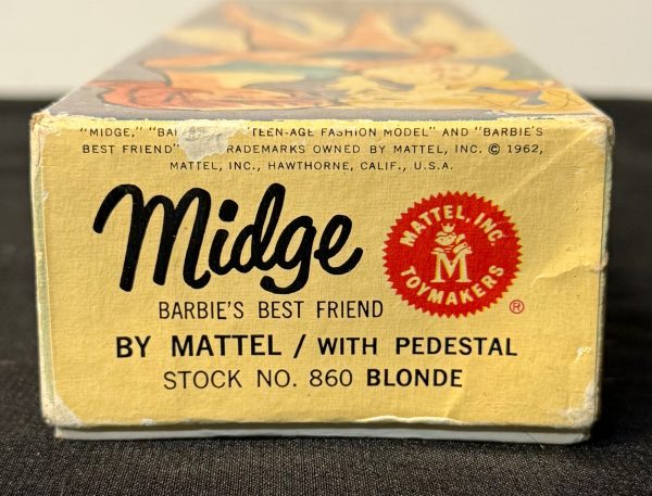 #860 Vintage Midge Blonde in Box - Image 8