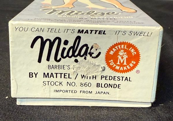 #860 Vintage Midge Blonde Mint in Box - Image 7