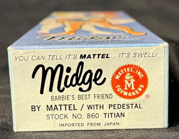 #860 Vintage Midge Doll Titian (Redhead) Mint in Box - Image 10