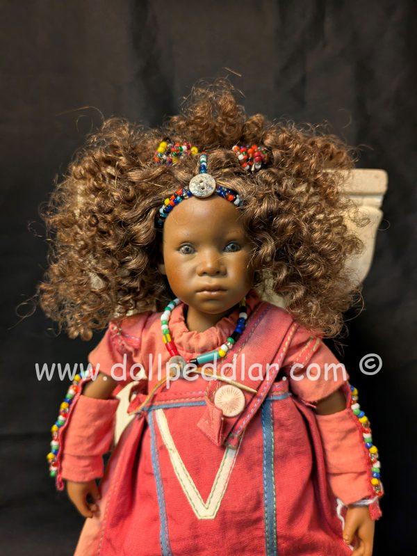 Annette Himstedt 2005 Club Doll Mini Kleine Ntathi 13"