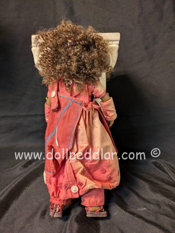 Annette Himstedt 2005 Club Doll Mini Kleine Ntathi 13" - Image 5