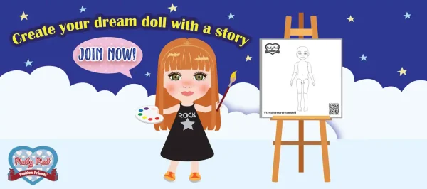Ruby Red Fashion Friends Create Your Dream Doll Summer 11" - Image 7