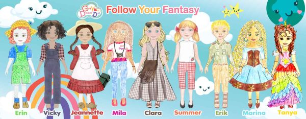 Ruby Red Fashion Friends Create Your Dream Doll Summer 11" - Image 6