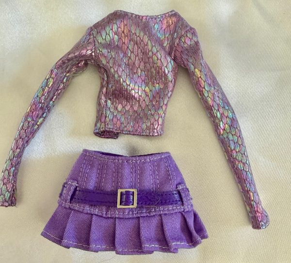 The NU. Face® Collection: AudioVisual Holographic Novae MINI SKIRT & BELT ONLY - Image 4