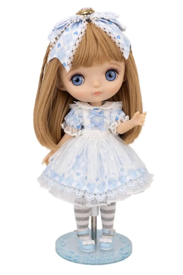 Dolly Mori Lolli BLUE Doll Stand for 11"/28cm Dolls