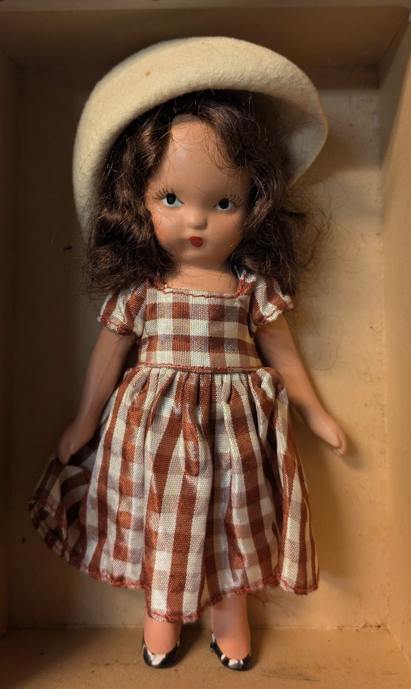 #112 A Dillar-A Dollar A Ten O'Clock Scholar Vintage Nancy Anne Storybook Doll