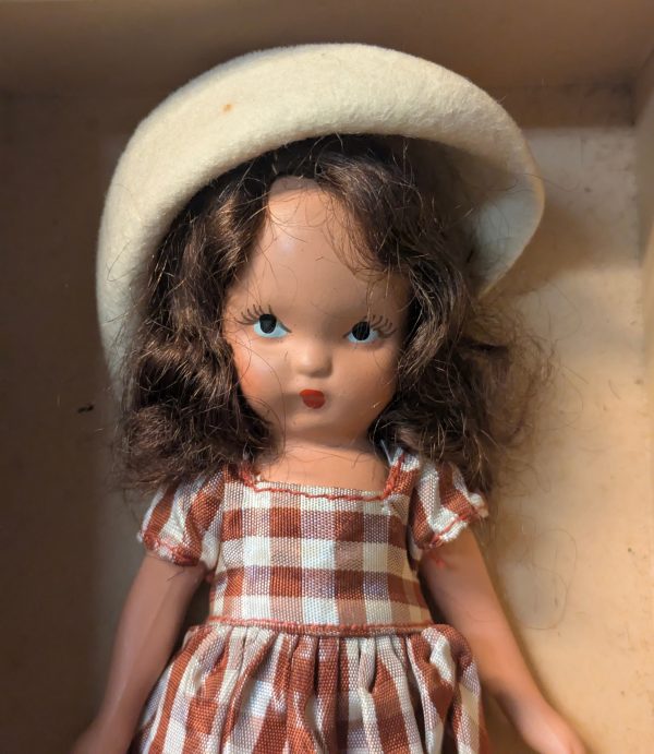 #112 A Dillar-A Dollar A Ten O'Clock Scholar Vintage Nancy Anne Storybook Doll - Image 2