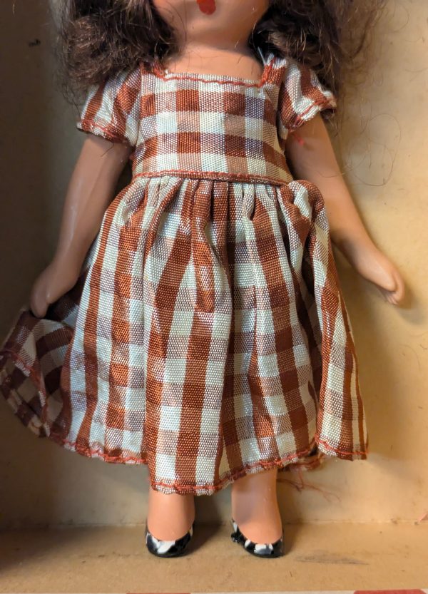 #112 A Dillar-A Dollar A Ten O'Clock Scholar Vintage Nancy Anne Storybook Doll - Image 4