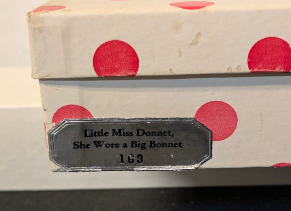 #163 Little Miss Donnet, She Wore a Big Bonnet Vintage Nancy Anne Storybook Doll - Image 5