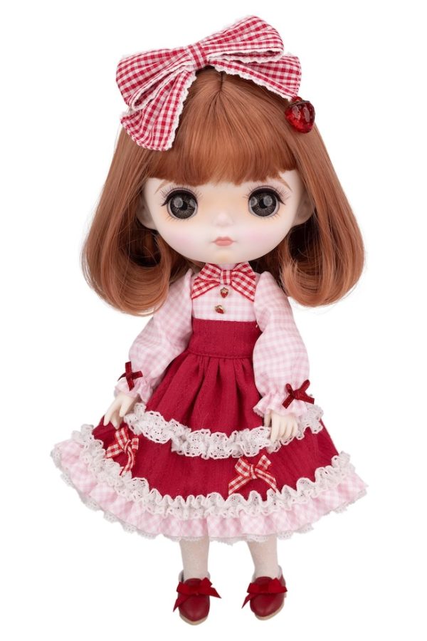 Dolly Mori Lolli Strawberry Fields Dressed Doll 11"/28cm - Image 7