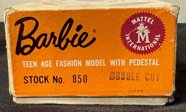 #850 Vintage #1 Bubble Cut Barbie White Ginger Has Box/No Liner - Image 11