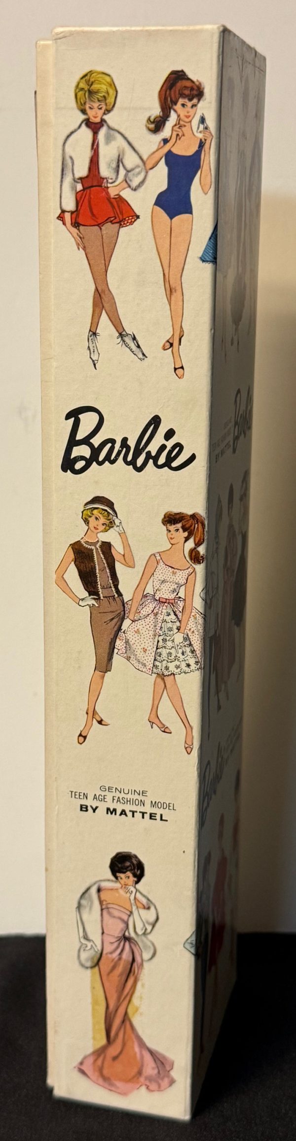 #850 Vintage #3 Ponytail Barbie Brunette in Box - Image 8