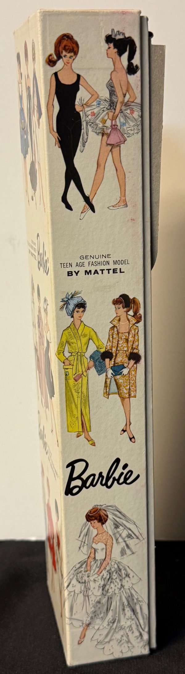 #850 Vintage #3 Ponytail Barbie Brunette in Box - Image 9