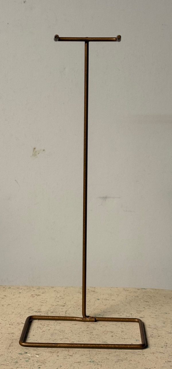 Vintage Skipper Gold Wire Stand 6.75"
