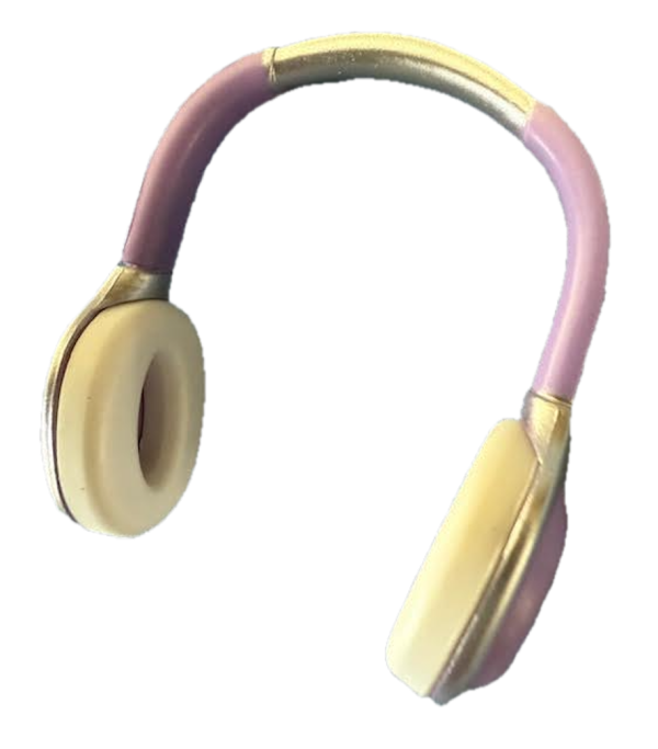 The NU. Face® Collection: AudioVisual Holographic Novae DOLL SIZE HEADPHONES ONLY
