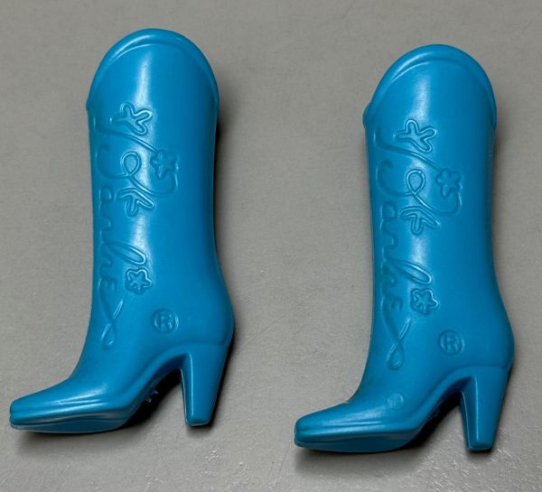Barbie Western Cowboy Boots (Turquoise)