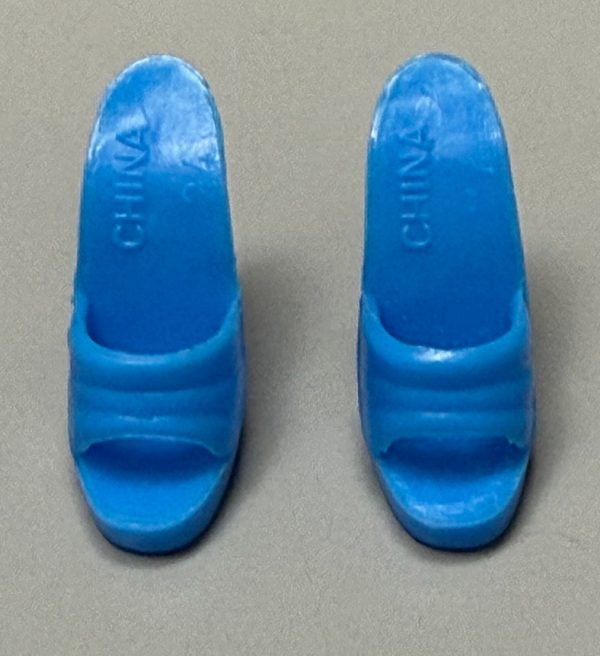 Barbie Platform Open Toe Heels (Blue) "China" - Image 2